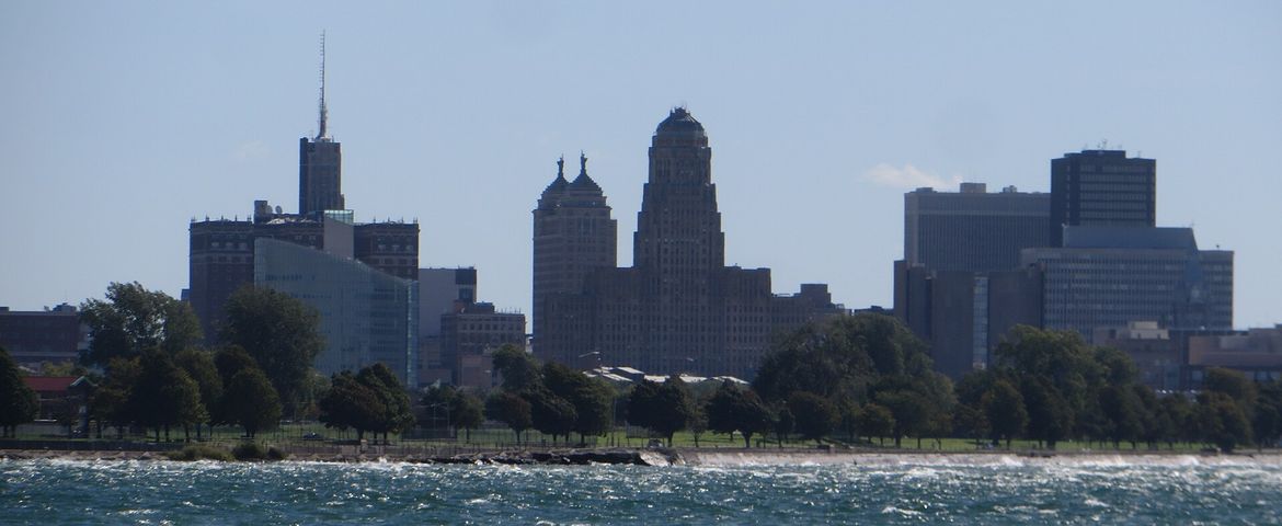 Computer Repair Serving Buffalo, NY Downtown Buffalo NY skyline seen across the water